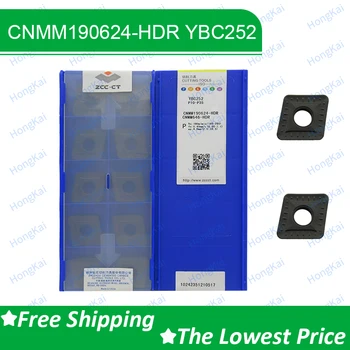 10DB ZCC CNC Keményfém Szerszámok CNMM Sorozat CNMM190624-HDR CNMM120408-LR CNMM120416-HDR YBC252