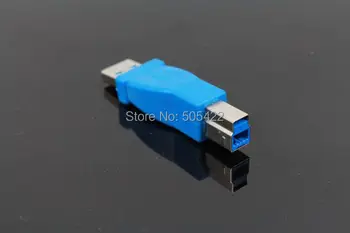 500pcs/sok a superspeed USB 3.0 Típusú Férfi 3,0 a B Típusú Férfi Extender Átalakító Adapter Csatlakozó Nagykereskedelmi