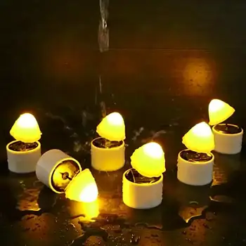 6db Gomba Napelemes Kerti Lámpák Vízálló Nincs Kábelezés Szükséges Gomba Kerti Lámpák Út Táj Dekoráció