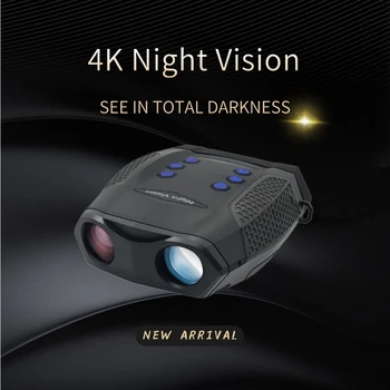 A hivatásos Vadász Kamera Z555 éjjellátó 4K HD 3inch TFT Képernyő Távcső Távcső 8X Zoom Kamera Vadászat