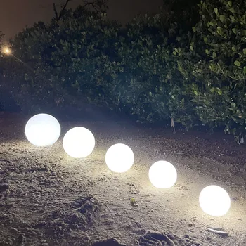 Az újratölthető LED spot Fény, a Szín Változó Világ Lámpa Kültéri Kerti RGB Gömb Lámpa Bár Udvaron Kerti Ösvény Éjszakai Fény Nyugi