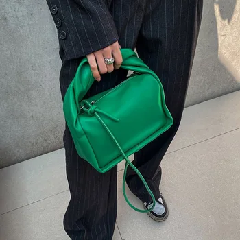 Divat Vintage zöld Váll Kors Táska Női Táskák Alkalmi PU Bőr Női Tervező Messenger Bag Sac Fő Femme
