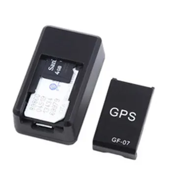 GF07 Mágneses Mini Autós Nyomkövető GPS Valós idejű Követés Helymeghatározó Készülék Mágneses GPS Nyomkövető, Valós időben Jármű Kereső