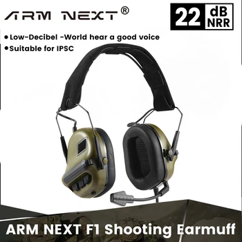KAR JÖVŐ katonai taktikai fülhallgató hallásvédő felvételi zajcsökkentés fülvédő a mikrofon, hangerősítő NRR22dB