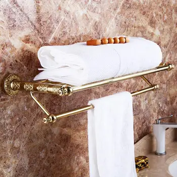 MAEBOW grawerowane ze stali nierdzewnej złoty sprzętu łazienka zestaw tenni kąpieli półka na ręczniki akcesoria łazienkowe zestaw