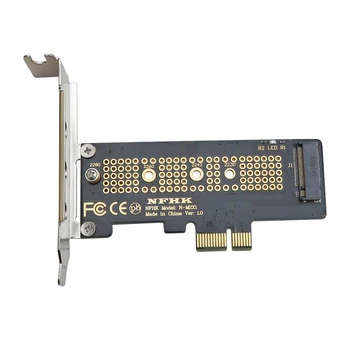 NVMe PCIe M. 2 NGFF SSD PCIe x1 Adapter Kártya PCIe x1, hogy M. 2 Kártya Tartó PCI-E M. 2 Adapter 2230 2240 2260 2280 SSD M2