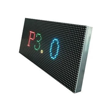 Olcsó LED Bilboard P3 RGB Pixel Panel HD Kijelző 64x32Dot Mátrix SMD2121 Led Modul Beltéri Képernyő Színes Videó Fal 192x96mm