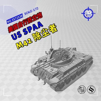 SSMODEL 72538 V1.7 1/72 3D Nyomtatott Katonai Modell Kit az usa M42 Duster SPAA