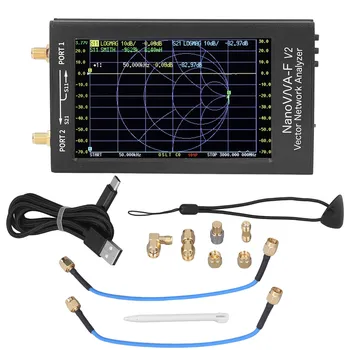 Vektor Hálózat Analizátor 50KHz‑3 ghz Rövid Hullám HF VHF UHF Mérési 4.3 az S‑EGY‑EGY‑2 VNA‑F V2 forró