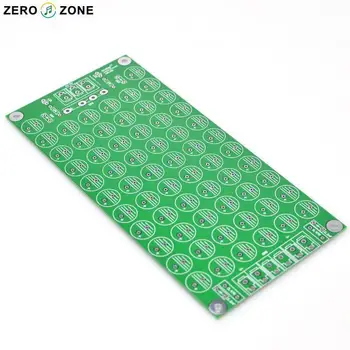ZEROZONE 62pcs Kondenzátorok Tömb Tápegység Puszta PCB Az Erősítő TÁPEGYSÉG DIY