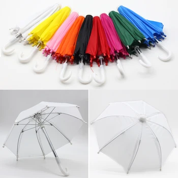 Új Stílus BJD 1/3 1/4 Mini Esernyő, esőkabát 18 Inch Babám Élete Utazás Babák Tartozék Születésnapi Ajándék Gyerekeknek